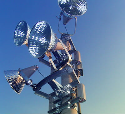 写真：屋外電気設備 施工事例